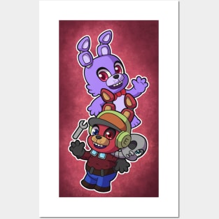 Scout and Bonnie Posters and Art